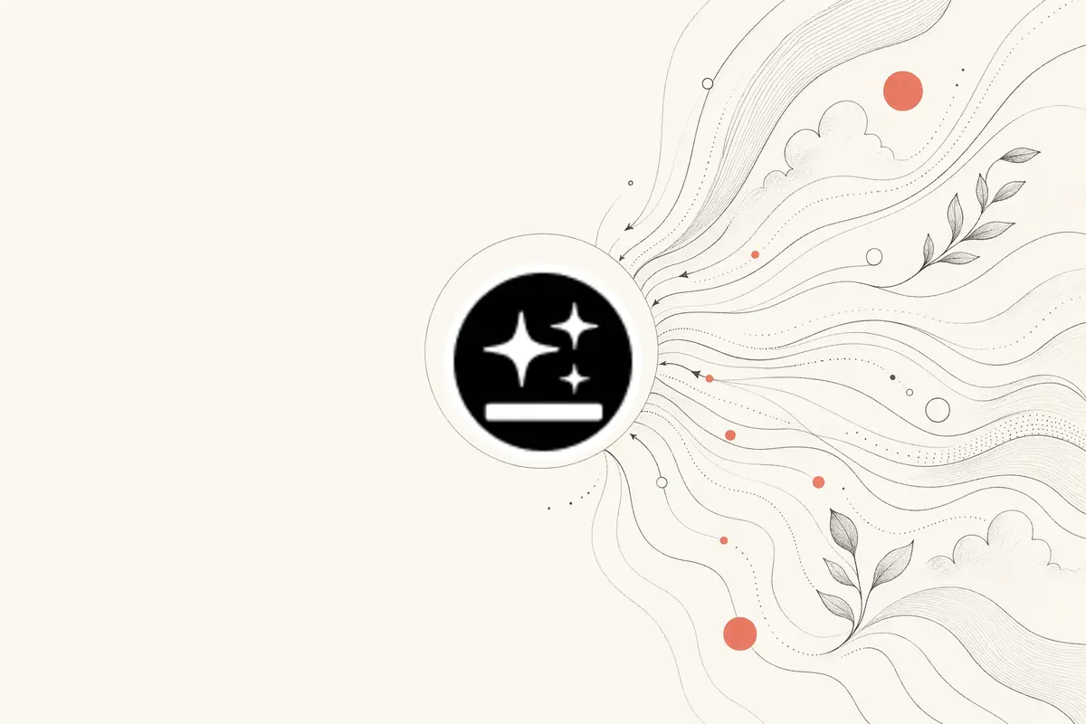 OpenDesign vs Genspark — illustration éditoriale sur papier chaud d'une consigne convergeant vers un hub de design que vous possédez